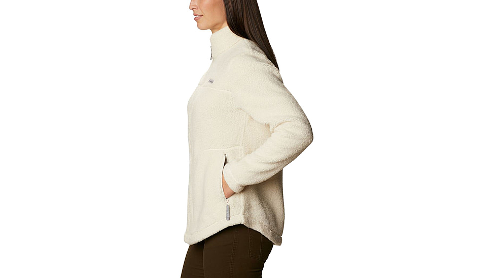 Columbia West Bend Full Zip Fleece Jacket - Womens, Chalk, Medium, 1939901191ChalkM