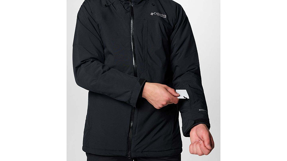 Columbia Winter District III Jacket - Mens, Black, Small, 2087371-010-S