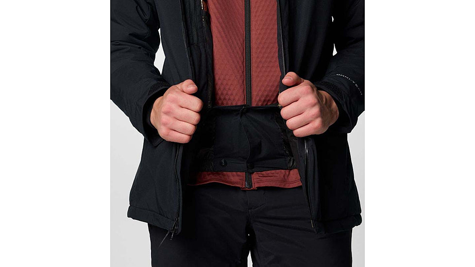 Columbia Winter District III Jacket - Mens, Black, Small, 2087371-010-S