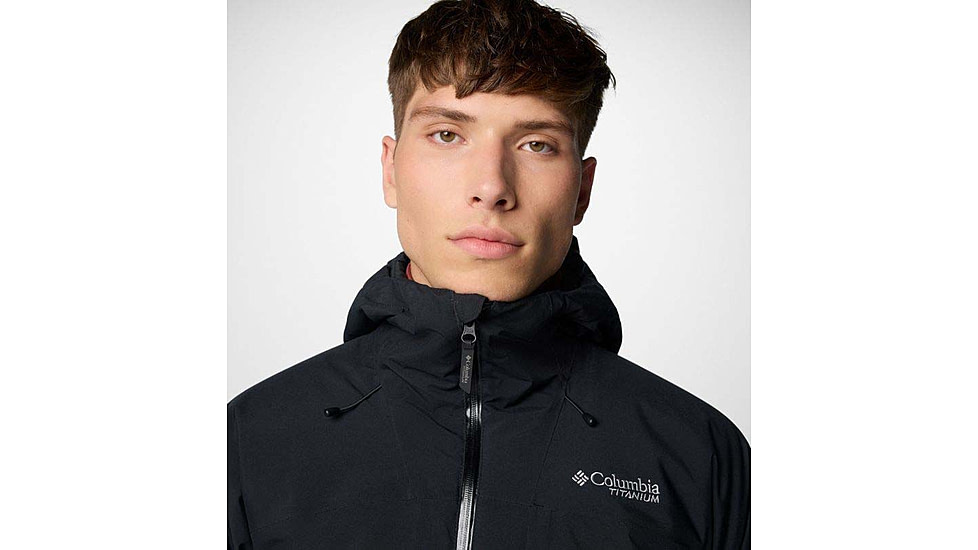 Columbia Winter District III Jacket - Mens, Black, Small, 2087371-010-S