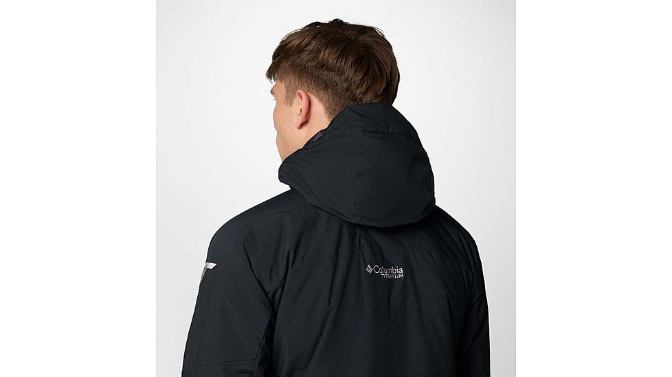 Columbia Winter District III Jacket - Mens, Black, Small, 2087371-010-S