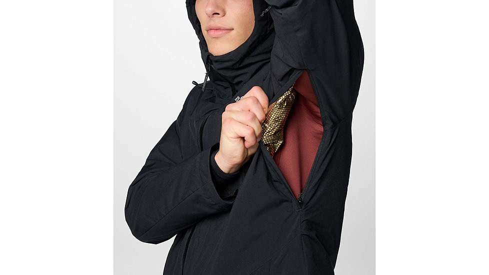 Columbia Winter District III Jacket - Mens, Black, Small, 2087371-010-S