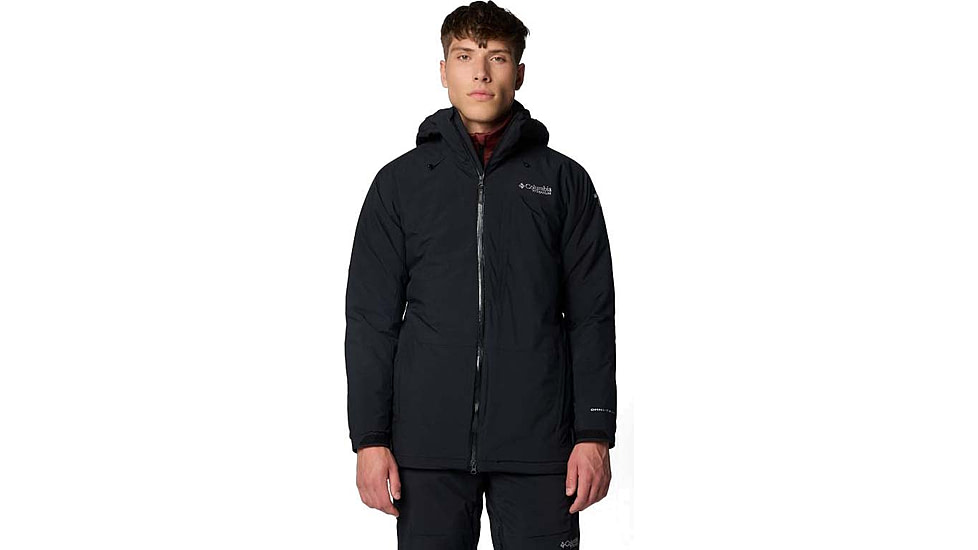 Columbia Winter District III Jacket - Mens, Black, Small, 2087371-010-S