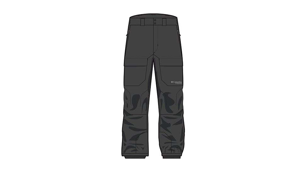 Columbia Winter District Pants - Mens, Black, Medium, 2134801-010-M