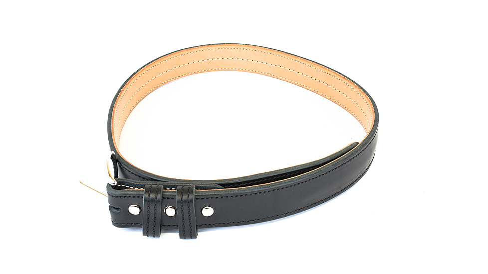 Comp-Tac Kydex Reinforced Contour Leather Belt,Black,36in Waist Size 36BELT-BLK