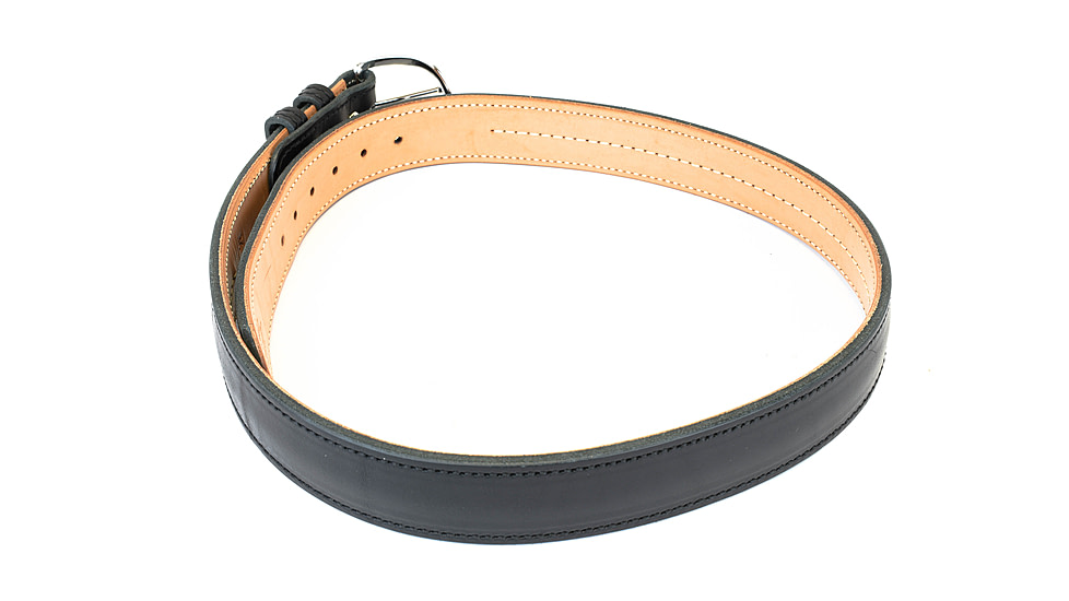 Comp-Tac Kydex Reinforced Contour Leather Belt,Black,36in Waist Size 36BELT-BLK