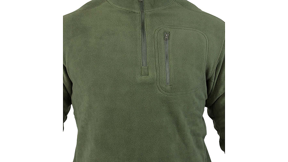 Condor Outdoor - 1/4 Zip Pullover - Olive Drab, XXL 607-001-XXL