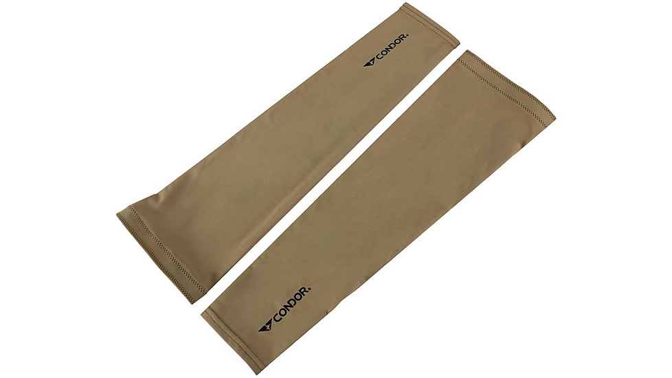 Condor Outdoor Arm Sleeves, Tan, L, 221110-003-L