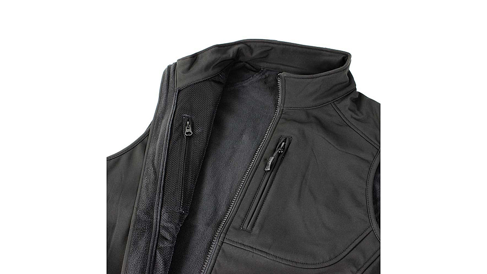 Condor Outdoor Core Softshell Vest - Black 10616-002-L