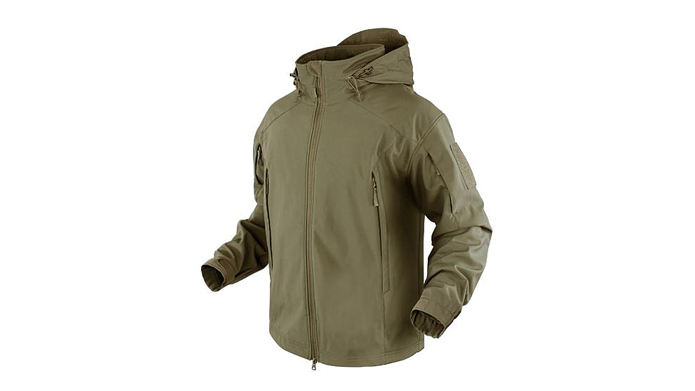 Condor Outdoor ELEMENT SOFTSHELL JACKET, Tan, 3 Extra Large 101098-003-XXXL
