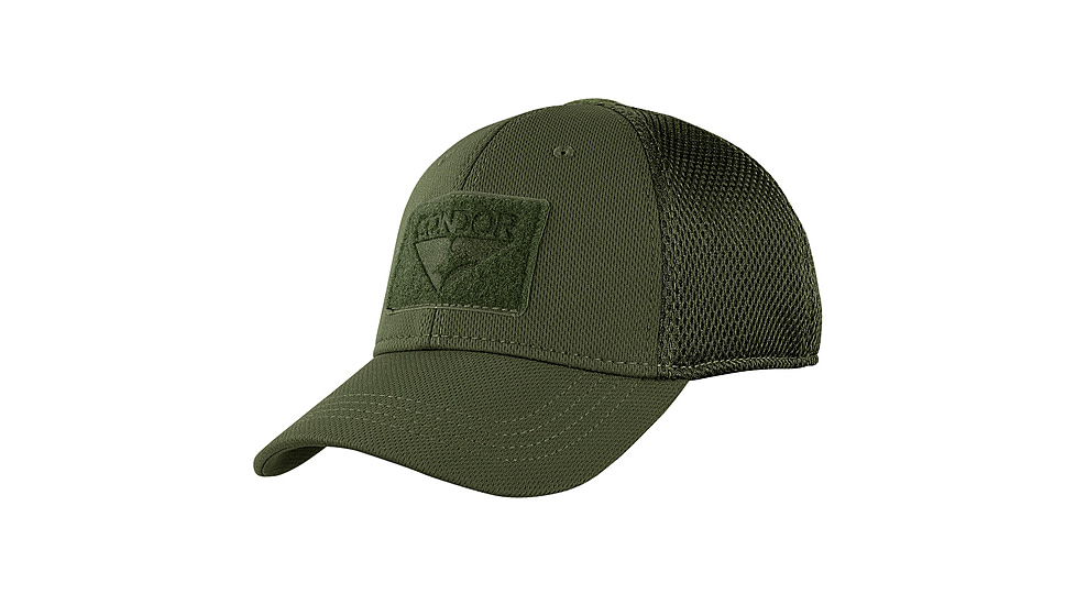 Condor Outdoor Flex Tactical Mesh Cap, Olive Drab, Large, 161140-001-L