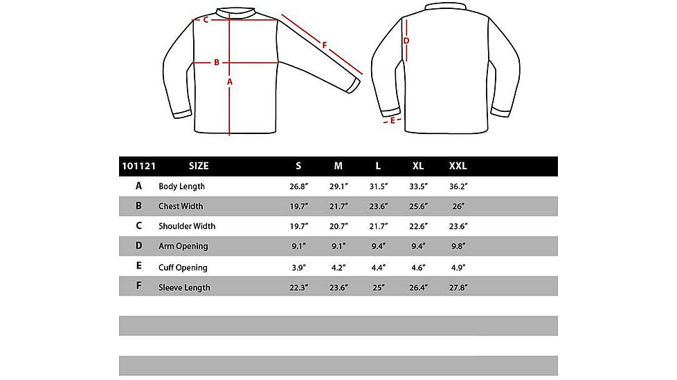 Condor Outdoor Maxfort Long Sleeve Training Top, Tan, XL, 101121-003-XL