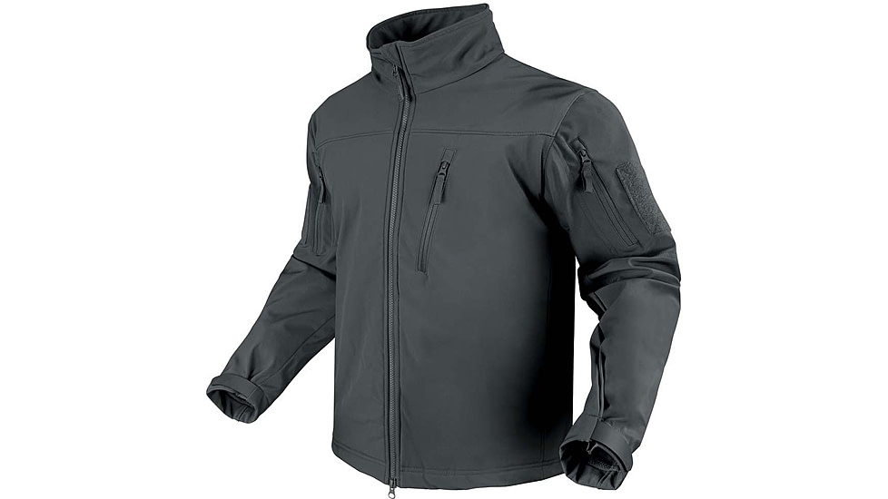 Condor Outdoor PHANTOM SOFTSHELL JACKET, Graphite, Extra Small 606-018-XS