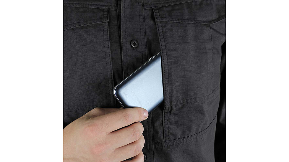 Condor Outdoor Tac-Pro Shirt, Graphite, Large, 101132-018-L