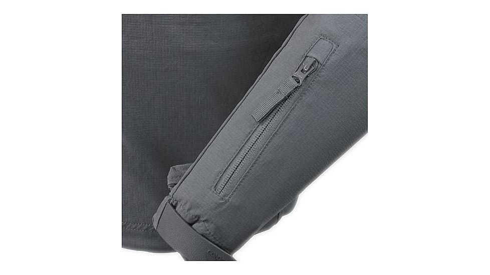 Condor Outdoor VAPOR LIGHTWEIGHT WINDBREAKER, Graphite, Extra Large 10617-018-XL