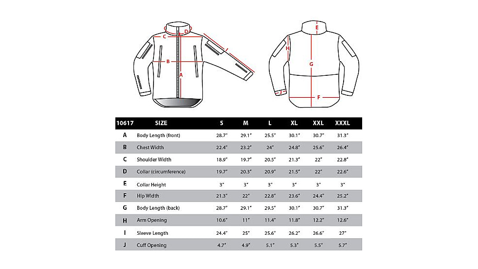 Condor Outdoor VAPOR LIGHTWEIGHT WINDBREAKER, Graphite, Extra Large 10617-018-XL