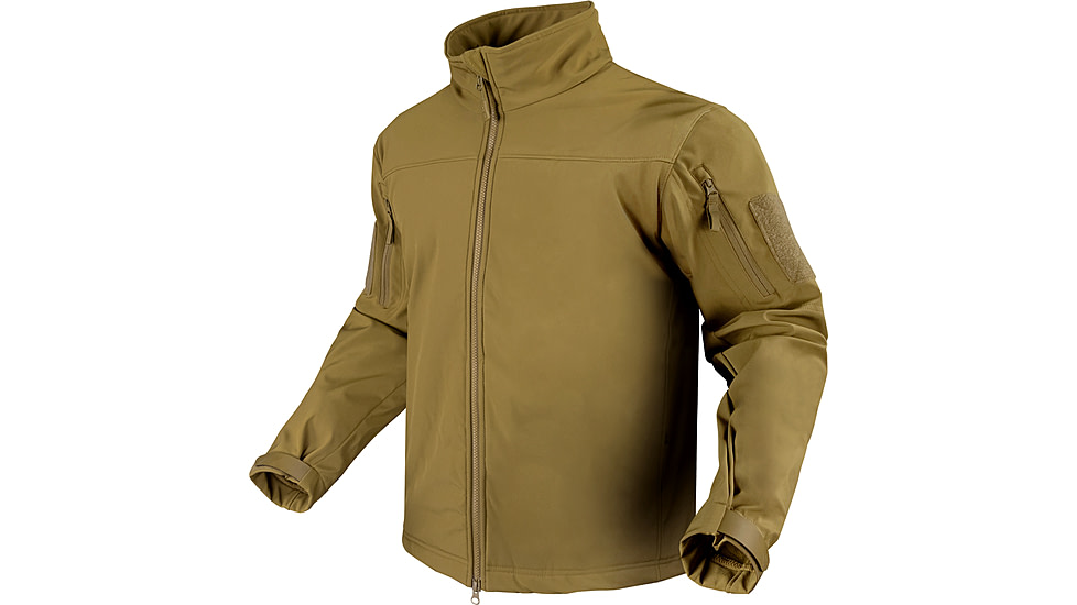 Condor Outdoor Westpac Softshell Jacket, Large, Coyote Brown, 101166-498-L