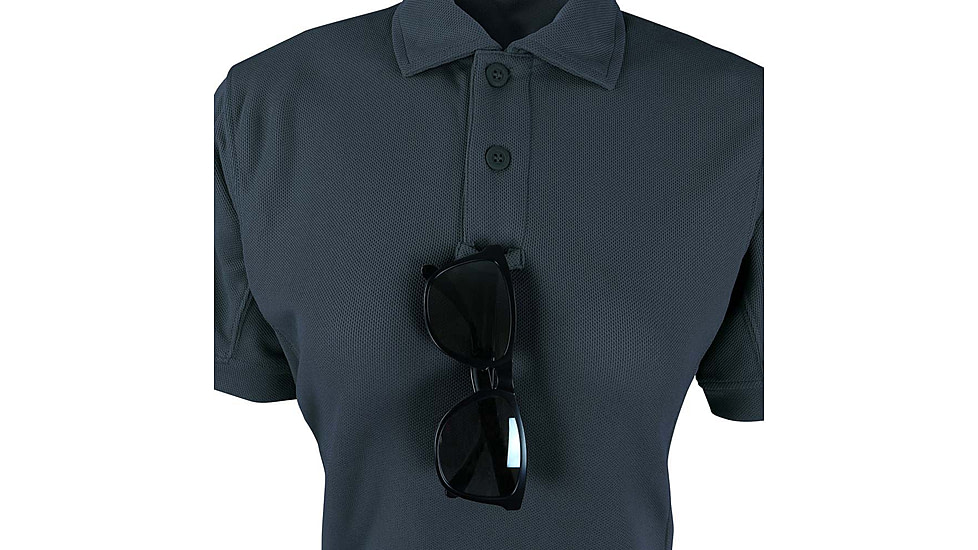 Condor Outdoor Women'S Performance Polo- Short Sleeve, Navy blue, Large, 101194-006-L