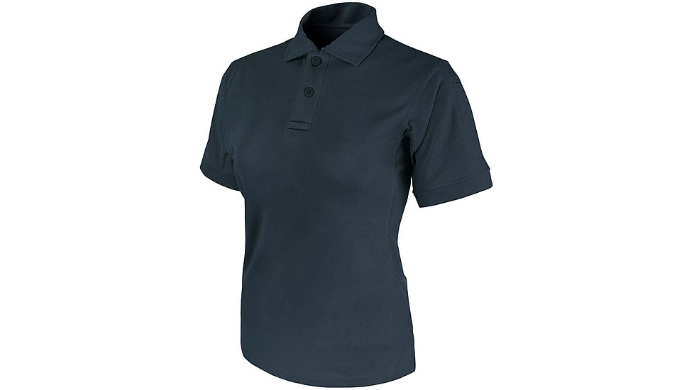 Condor Outdoor Women'S Performance Polo- Short Sleeve, Navy blue, Large, 101194-006-L