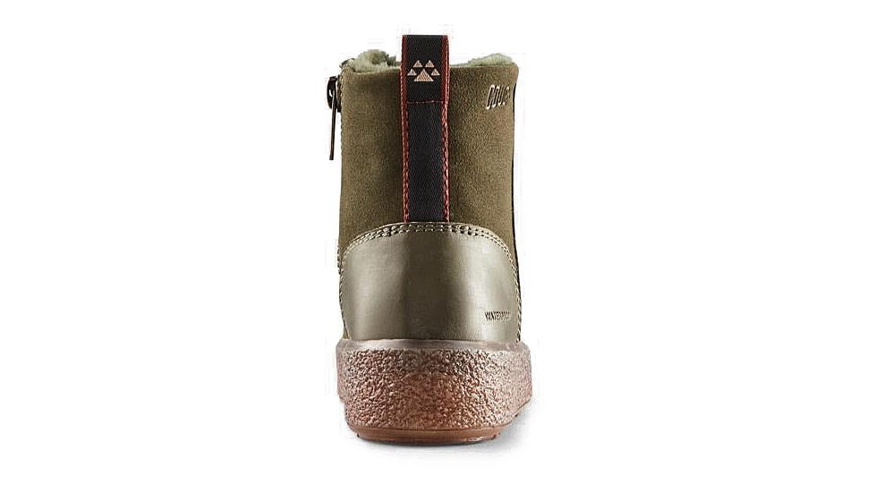 Cougar Broom Suede Lambswool Waterproof Winter Boots - Womens, Olive, 10 US, BROOM-Olive-10