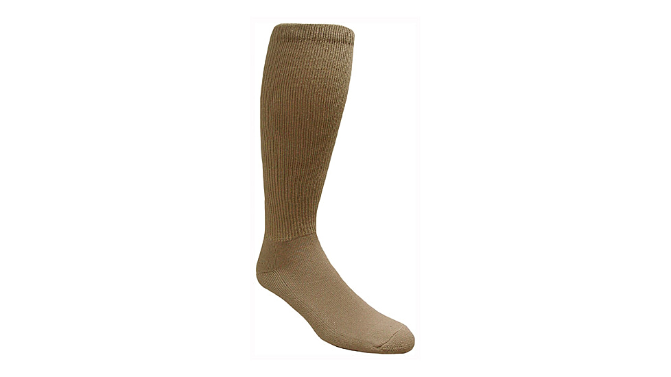 Covert Threads Rock Groundpounder Sock Desert Lg 1pr