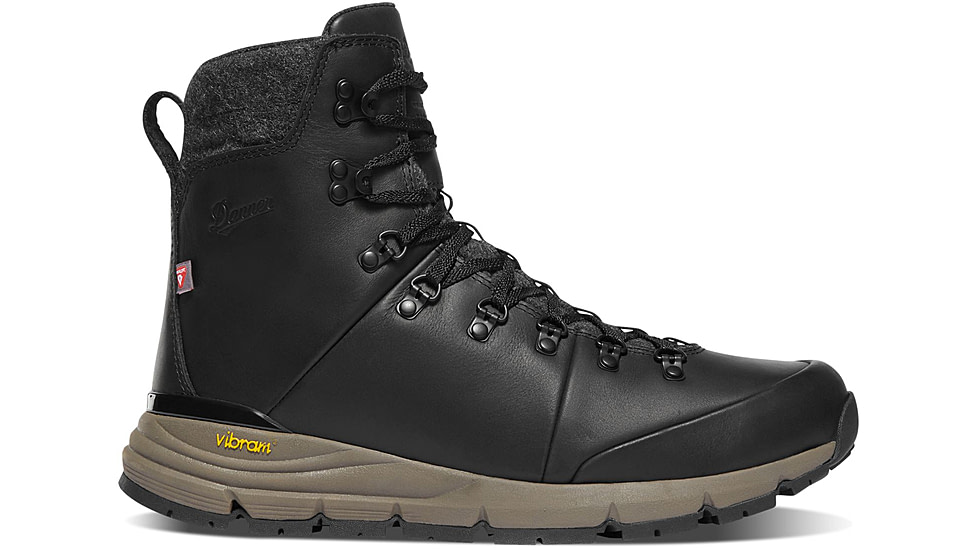 Danner Arctic 600 Side-Zip 7in FG 200G Hiking Shoes - Mens, Regular, Jet Black/Mojave, 10.5, 67346-10.5D