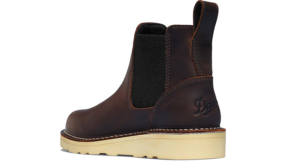 Danner Bull Run Chelsea 6in Height Shoes - Womens, Brown Wedge, 9.5, Width M, 15482-9.5-M