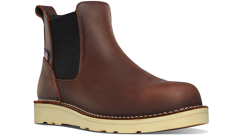 Danner Bull Run Chelsea 6in Shoes - Men's, Brown, 7.5 US, D, 15481-7.5D
