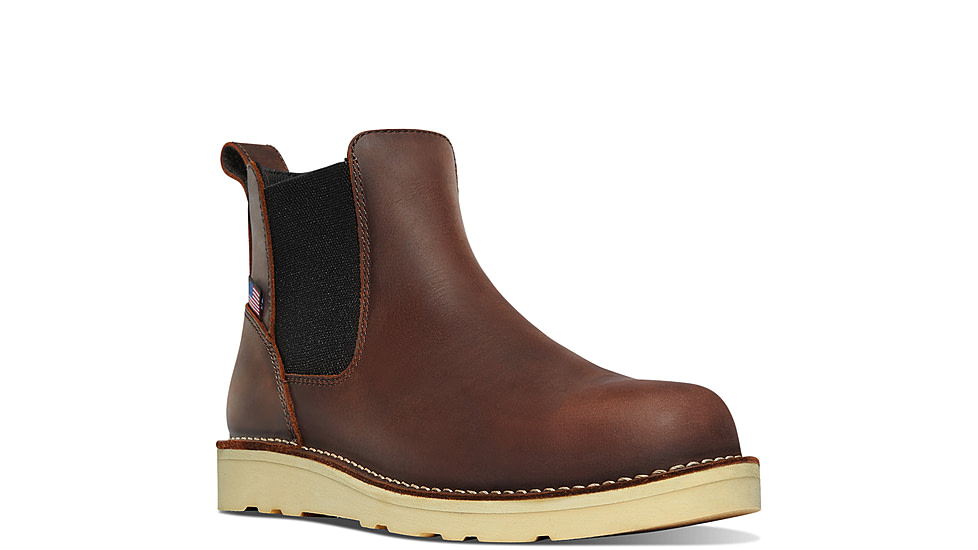 Danner Bull Run Chelsea 6in Shoes - Mens, Brown, 14 US, EE, 15481-14EE