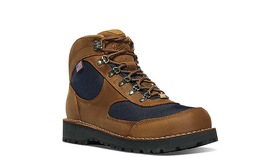 Danner Cascade Crest 5in GTX Hiking Shoes - Womens, Regular, Grizzly Brown/Ursa Blue, 8, 60433-8M