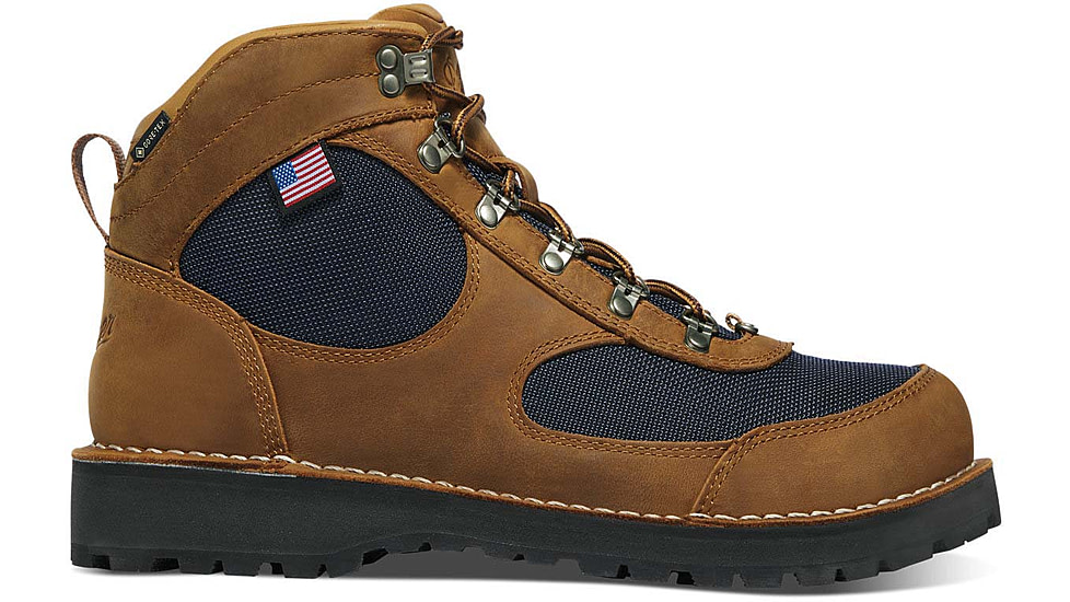 Danner Cascade Crest 5in GTX Hiking Shoes - Womens, Regular, Grizzly Brown/Ursa Blue, 8, 60433-8M