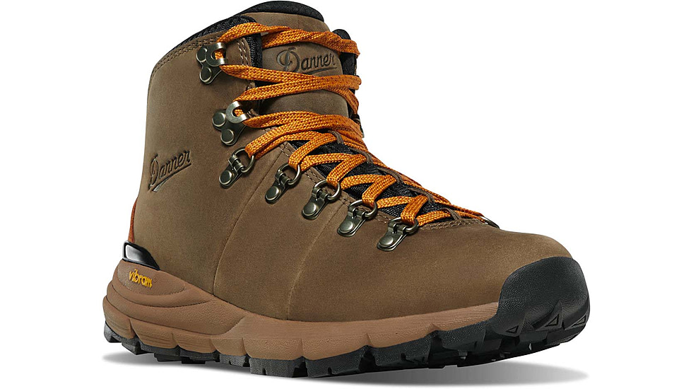 Danner Mountain 600 4.5 in Hiking Boots - Womens, Medium, Chocolate Chip/Golden Oak, 8, 62290-8M