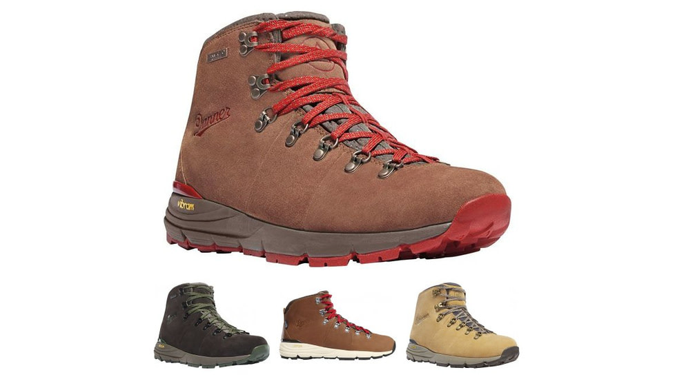 Danner Mountain 600 Hiking Boot - Men's, Brown/Red, Dark Brown/Green, Saddle Tan, Sand