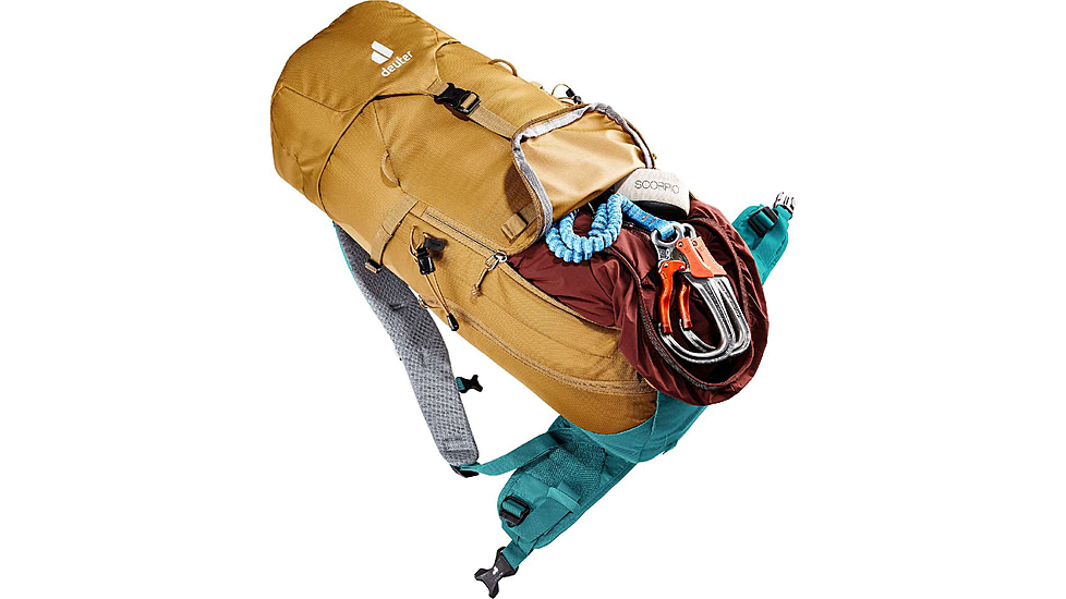Deuter ACT Trail 24 Daypacks, Almond/Deepsea, 24 L, 344032363230