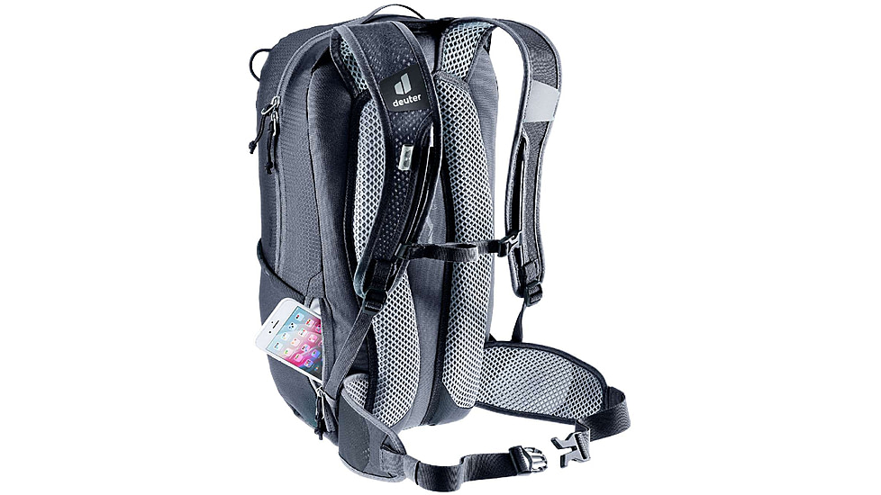 Deuter Race 16 W/2L Backpack, Black, 16 L, 320422370000