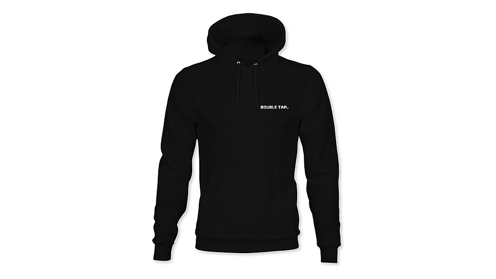 Double Tap Industries Double Tap Ind. Hoodie - Mens, Black, XL, AP-HOD-1-XL