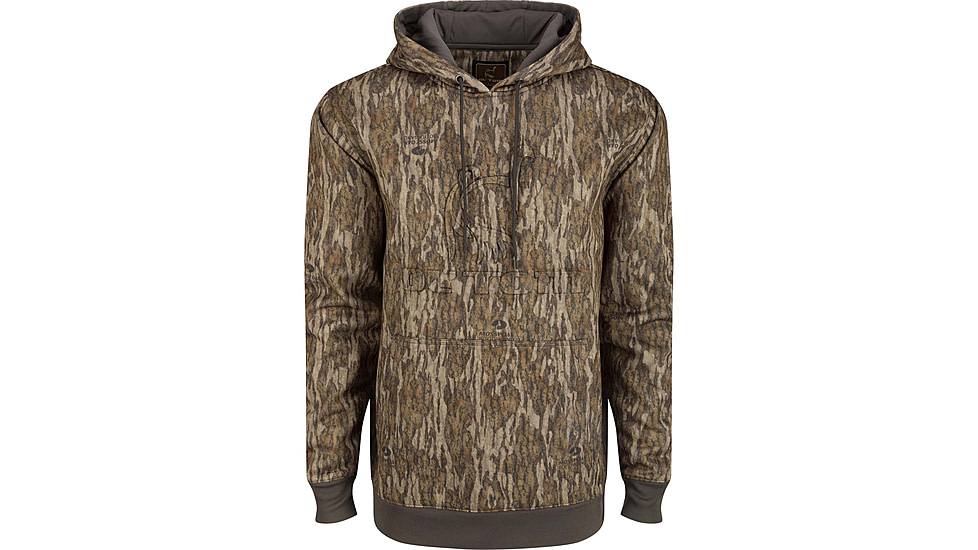 DRAKE Ol' Tom Stretch Turkey Pants - Men's, Mossy Oak Bottomlands Camo, Medium, OT0023-006-2