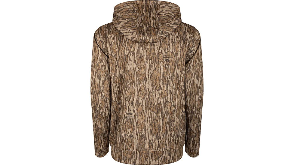 DRAKE Ol' Tom Performance Hoodie - Men's, Mossy Oak Bottomlands Camo, Large, OT2290-006-3