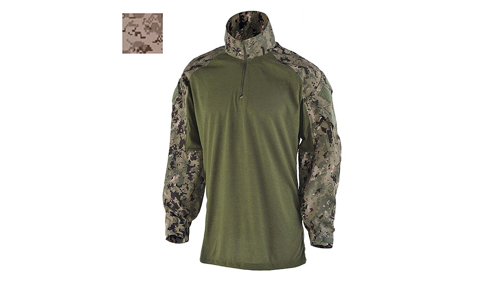DRIFIRE / Crye Precision FR Combat Shirt - Mens, Long, Desert Marpat, Extra Large, DF2-CR-550CS-DM-XLL