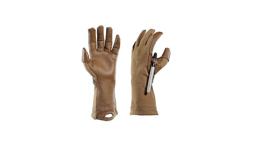 DRIFIRE FORTREX FR Touch Screen Long Flyers Glove - Mens, Coyote Brown, Medium, DFG950CB04MD