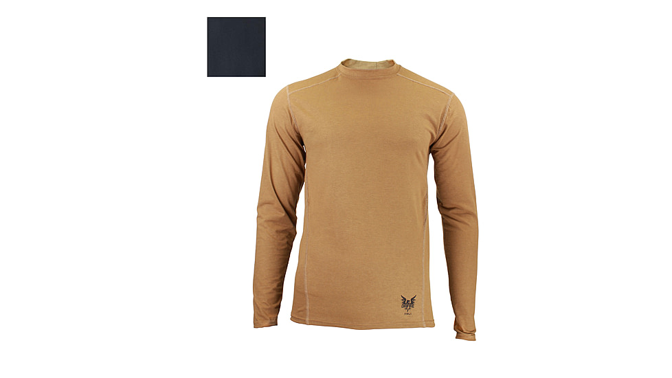 DRIFIRE FR-L1 Performance Long Sleeve, Black, Large, DF4-606LS-BK-LG
