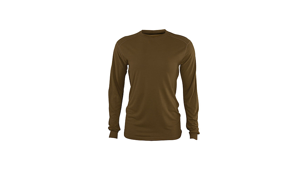 DRIFIRE FR Ultra Lightweight Long Sleeve Tee - Womens, Coyote Brown, Extra Large, DF4-505LSW-CB-XL