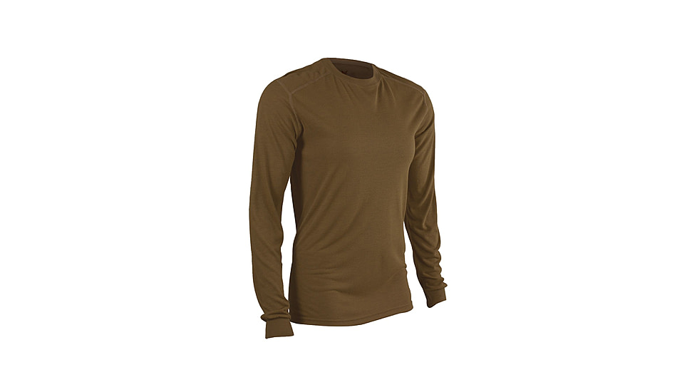 DRIFIRE FR Ultra Lightweight Long Sleeve Tee - Womens, Coyote Brown, Extra Large, DF4-505LSW-CB-XL