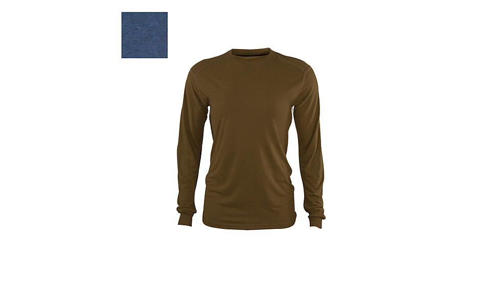 DRIFIRE FR Ultra Lightweight Long Sleeve Tee - Womens, Navy Blue, Extra Large, DF4-505LSW-NB-XL