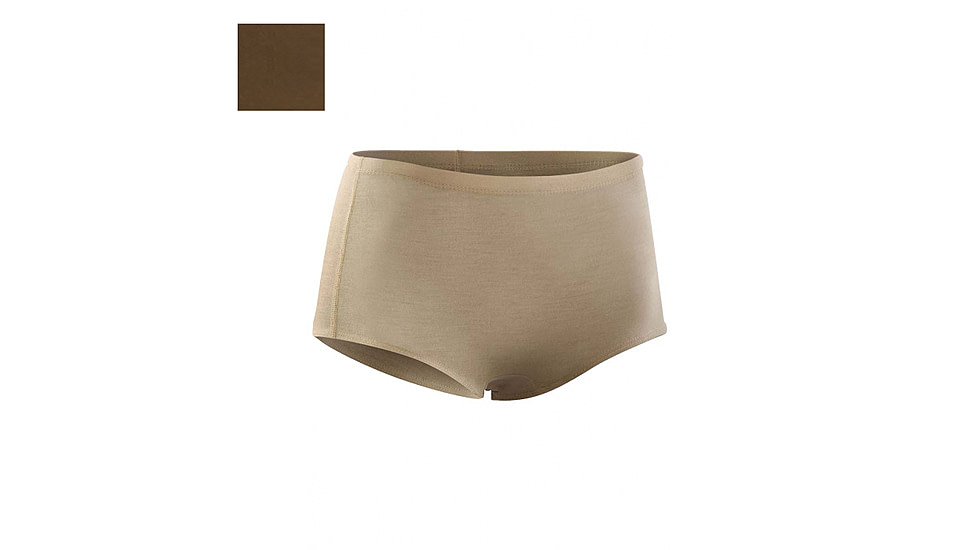 DRIFIRE Prime FR Mid-Weight Soft Compression Boy Shorts - Womens, Coyote Brown, Large, DF2-762-BS-CB-LG