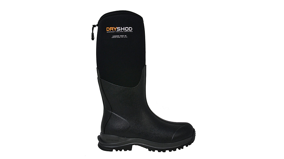 Dryshod Legend MXT Mid Adventure Boot - Womens, Black/Grey, 7, LGX-WM-BK-007