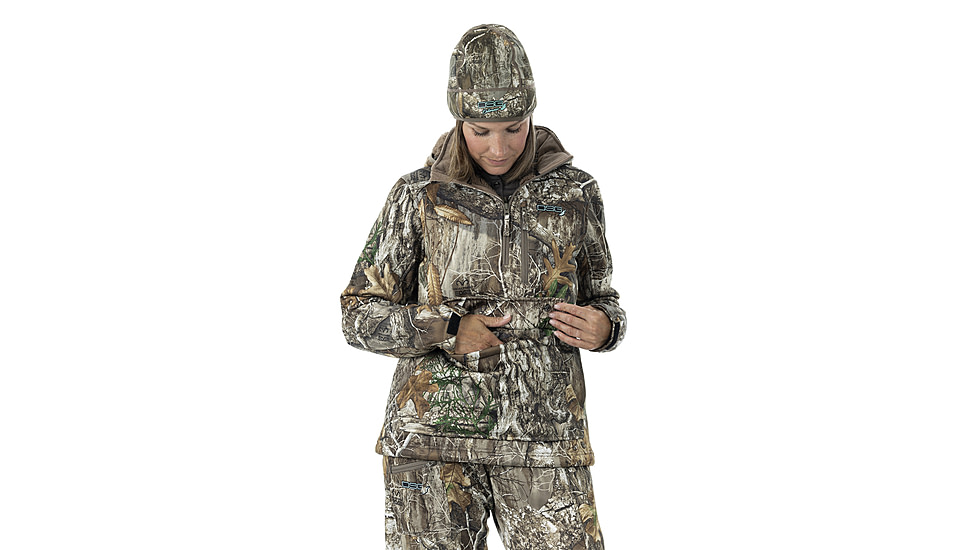 DSG Outerwear Breanna 2.0 Fleece Pullover - Womens, Mossy Oak Country DNA, Medium, 513321