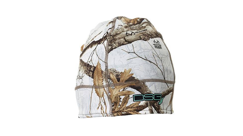 DSG Outerwear Coldweather Beanie, Realtree Edge Snow, OSFM, 51588