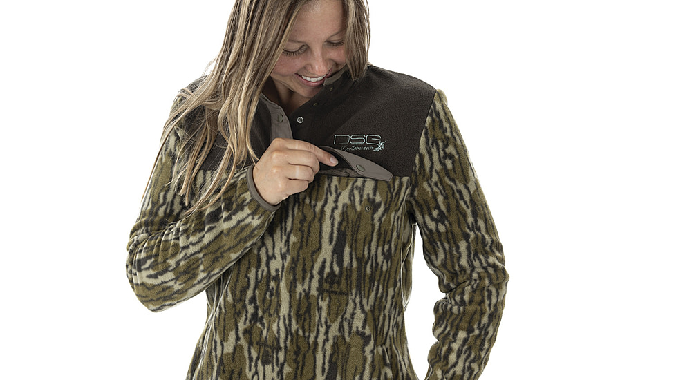 DSG Outerwear Gianna 2.0 Pullover - Womens, Mossy Oak Bottomland Original, Medium, 516704