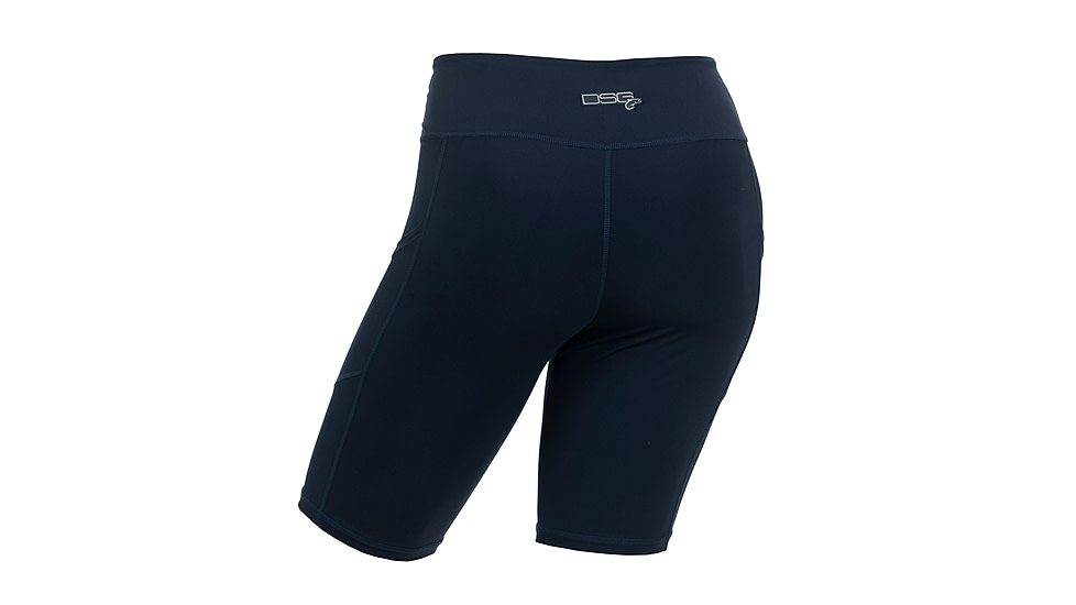 DSG Outerwear High Waisted Boat Shorts- Womens, Deep Waters, Medium, 50491